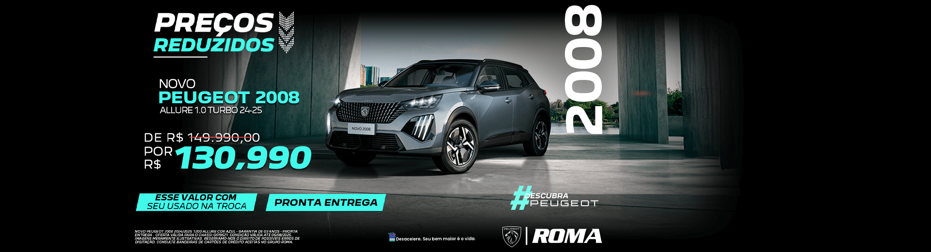 Campanha de Julho MG - Novo 208 Allure 24/25